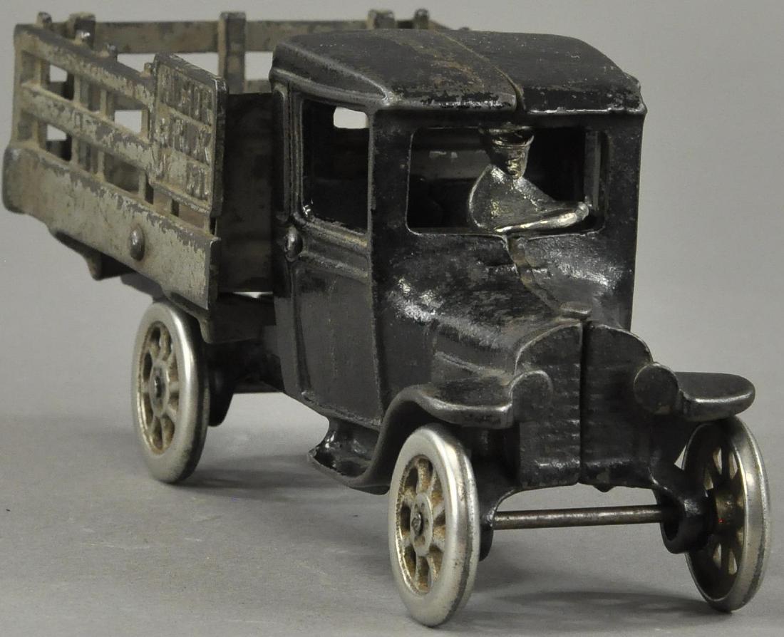 NORTH & JUDD ANCHOR TRUCK CO TRUCK: 347. NORTH & JUDD ANCHOR TRUCK CO TRUCK | Repair at frame where likely was broken in half. | Provenance: Donald Kaufman Collection. 9" l.