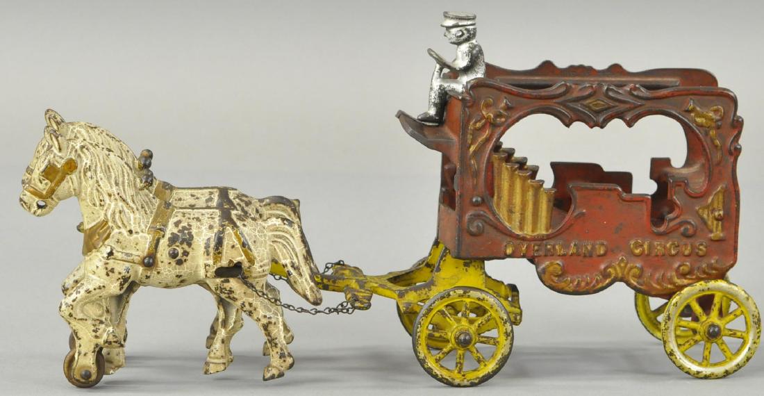 KENTON 1929 CALLIOPE WAGON - NICKEL WHEELS (1 of 2)