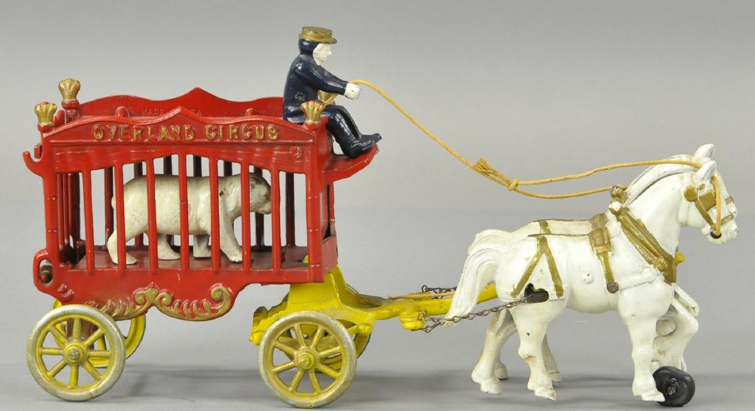 KENTON OVERLAND CIRCUS CAGE WAGON (1 of 2)