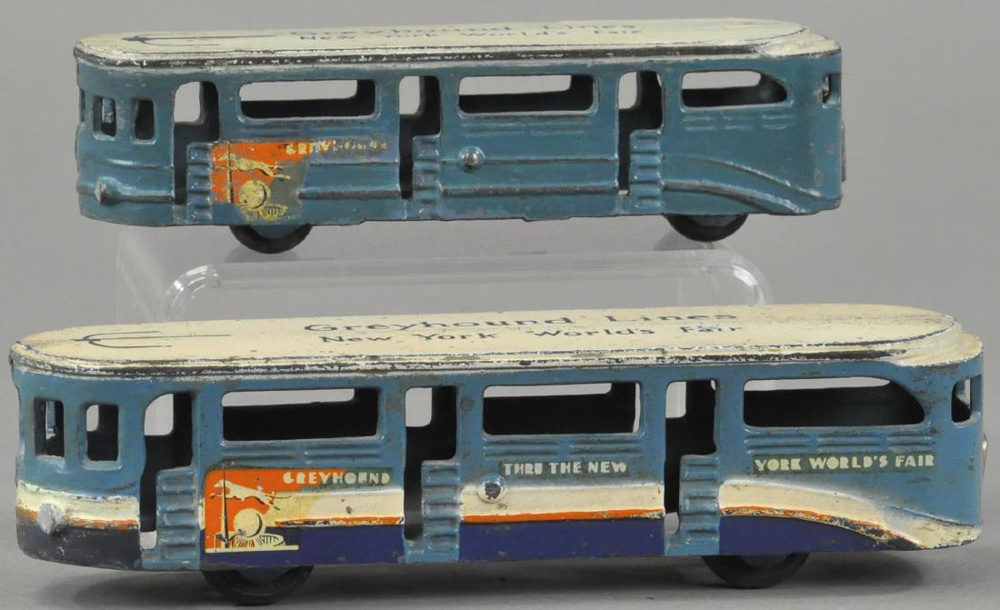 TWO ARCADE NEW YORK WORLDS FAIR BUSES (1 of 3)