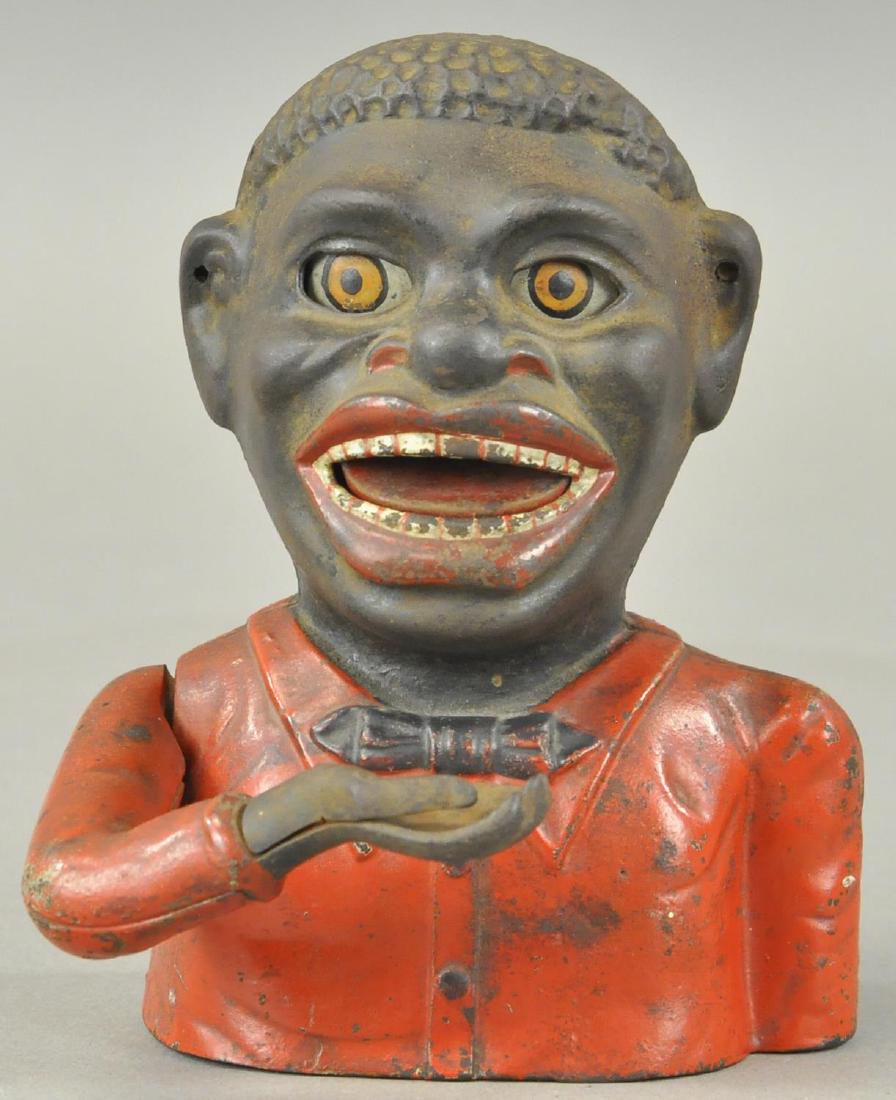 STEVENS JOLLY N MECHANICAL BANK (1 of 2)