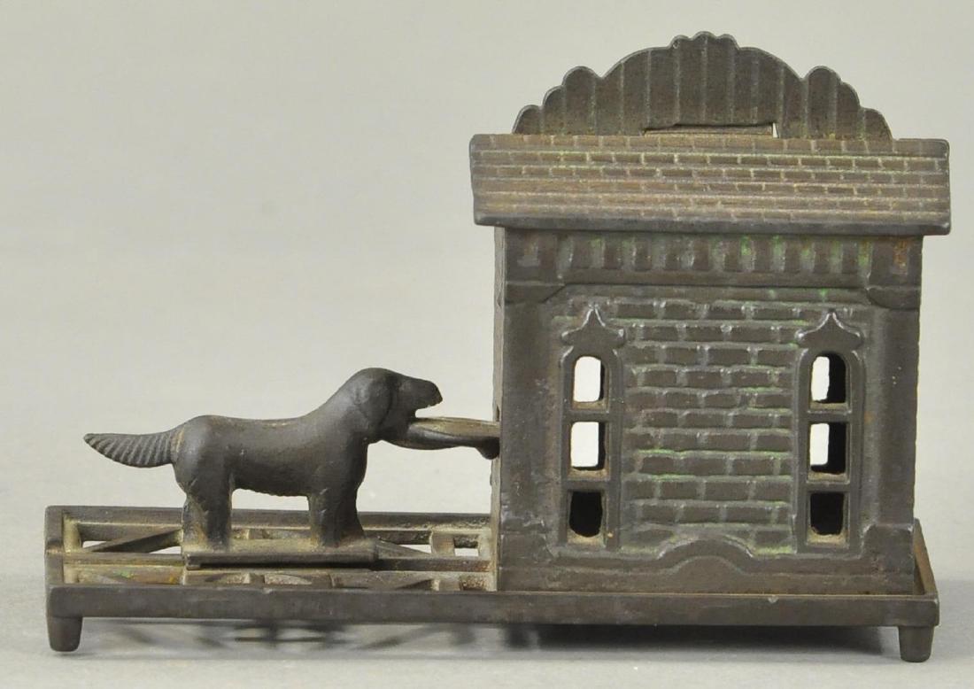 GEM MECHANICAL BANK - DOG TRAY (1 of 2)