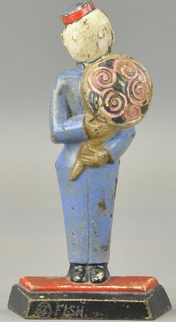 HUBLEY FISH MESSENGER BOY DOORSTOP (1 of 2)