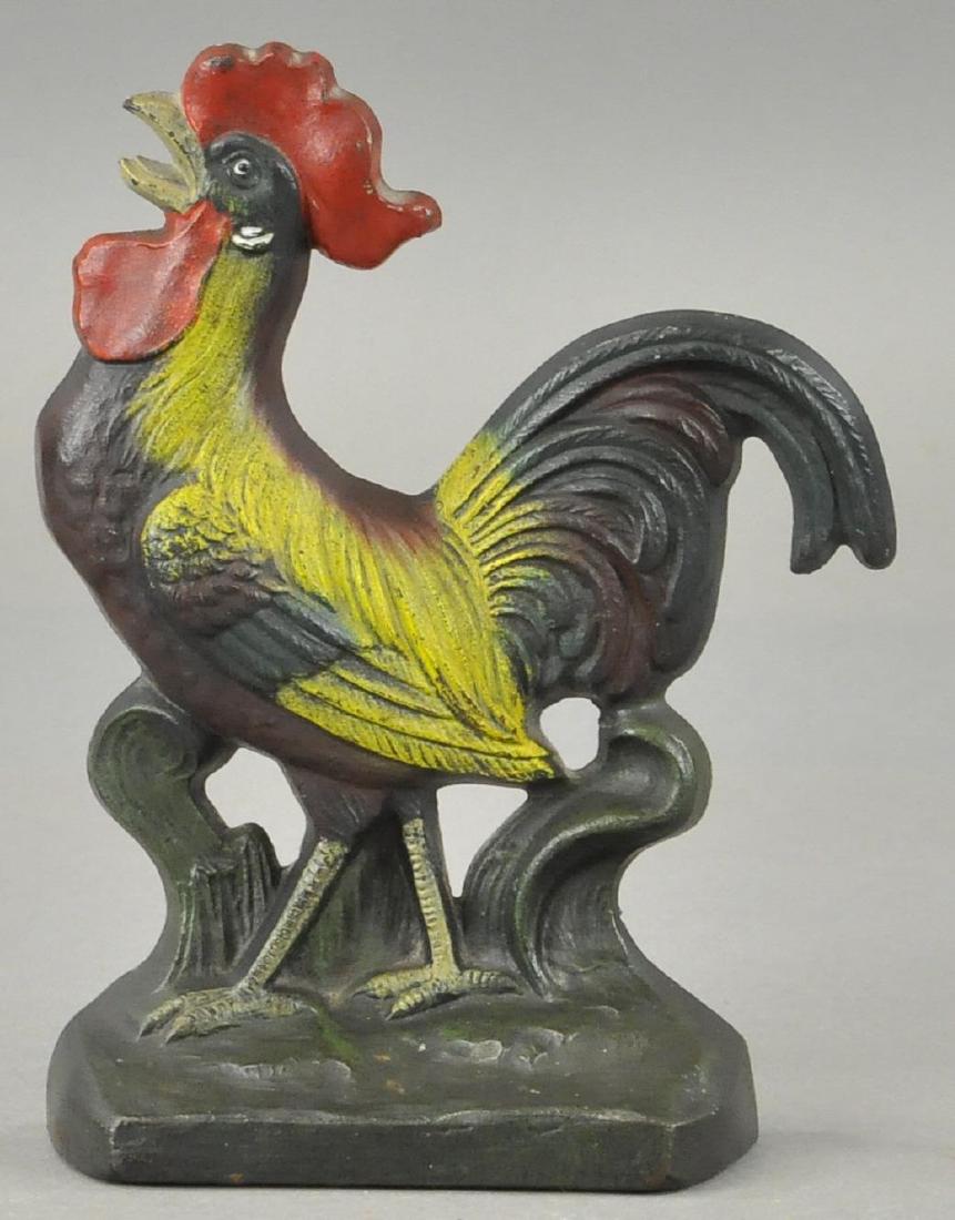 CROWING ROOSTER DOORSTOP (1 of 2)