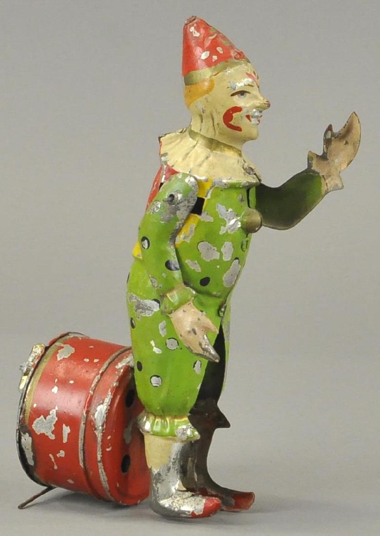 GERMAN TIN MUSICAL CLOWN (1 of 3)