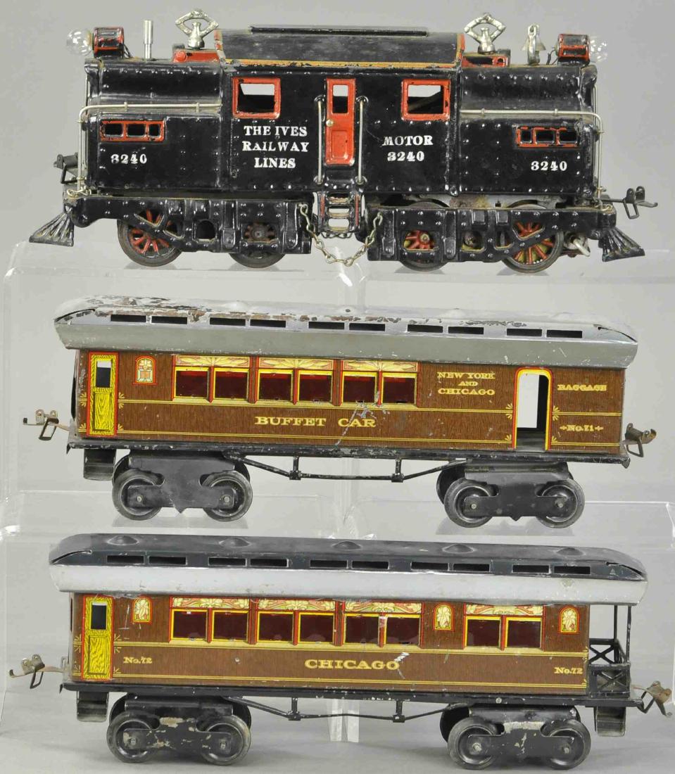 IVES 3240 W/71, 72 COACHES: 358. IVES 3240 W/71, 72 COACHES