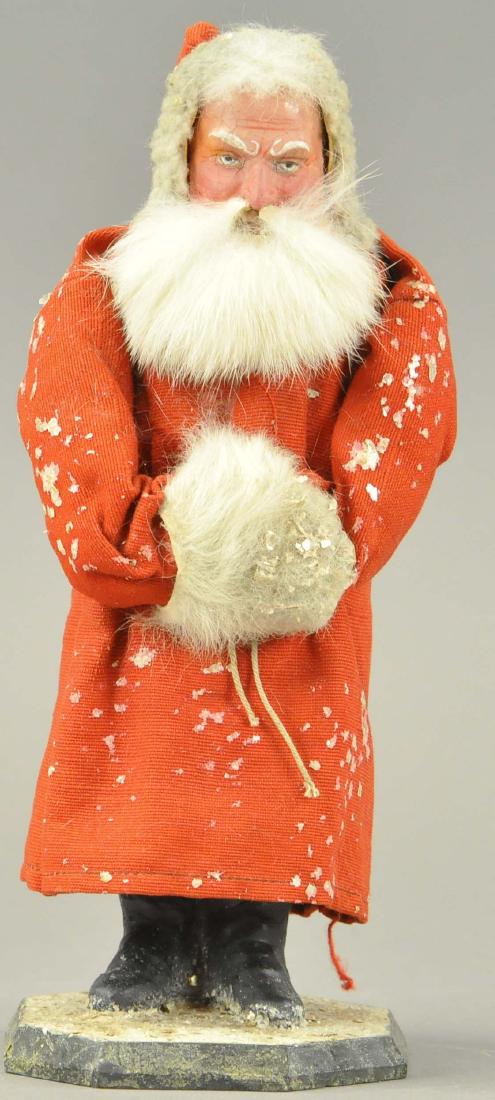 STERN LOOKING SANTA CANDY CONTAINER (1 of 2)