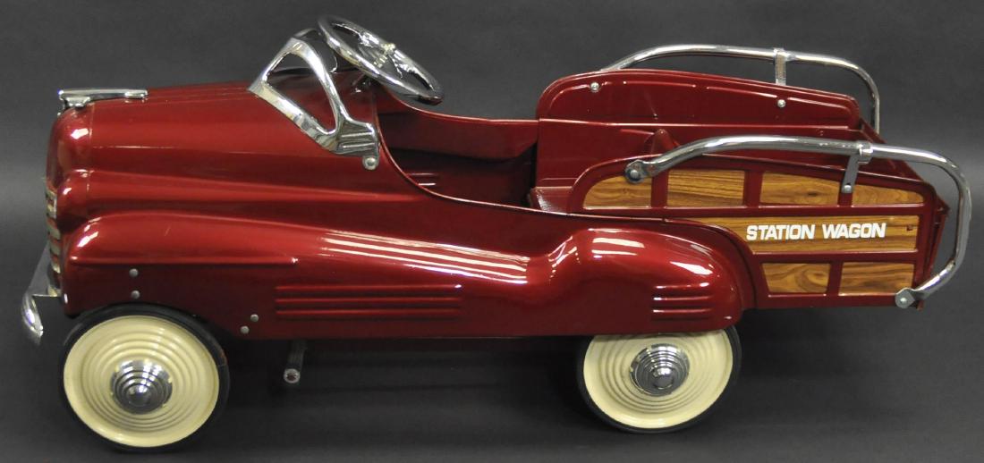 STEELCRAFT 1950 PONTIAC WAGON PEDAL CAR (1 of 6)