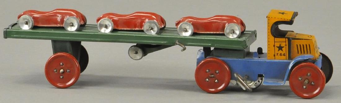 SMALL MARX CAR CARRIER (1 of 3)