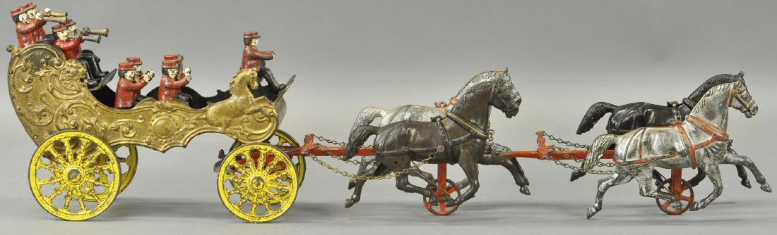 IVES FOUR HORSE BAND WAGON (1 of 6)