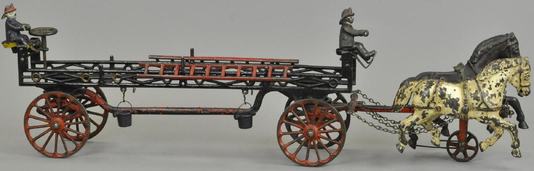 IVES HORSE DRAWN LADDER WAGON (1 of 2)