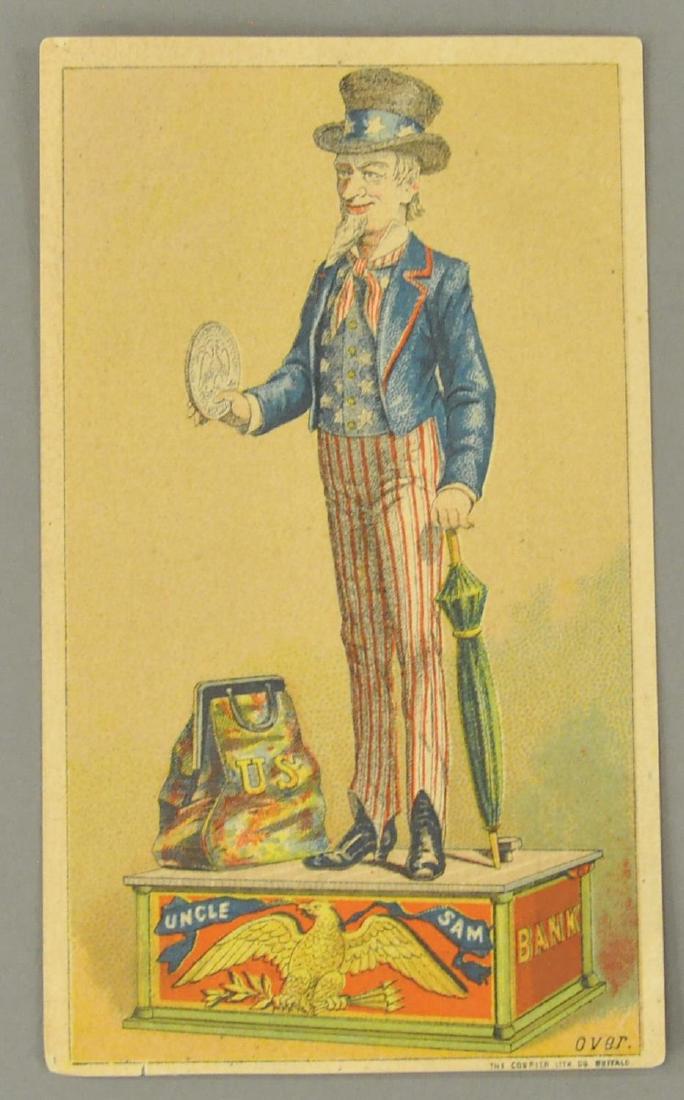 UNCLE SAM TRADING CARD: 971. UNCLE SAM TRADING CARD