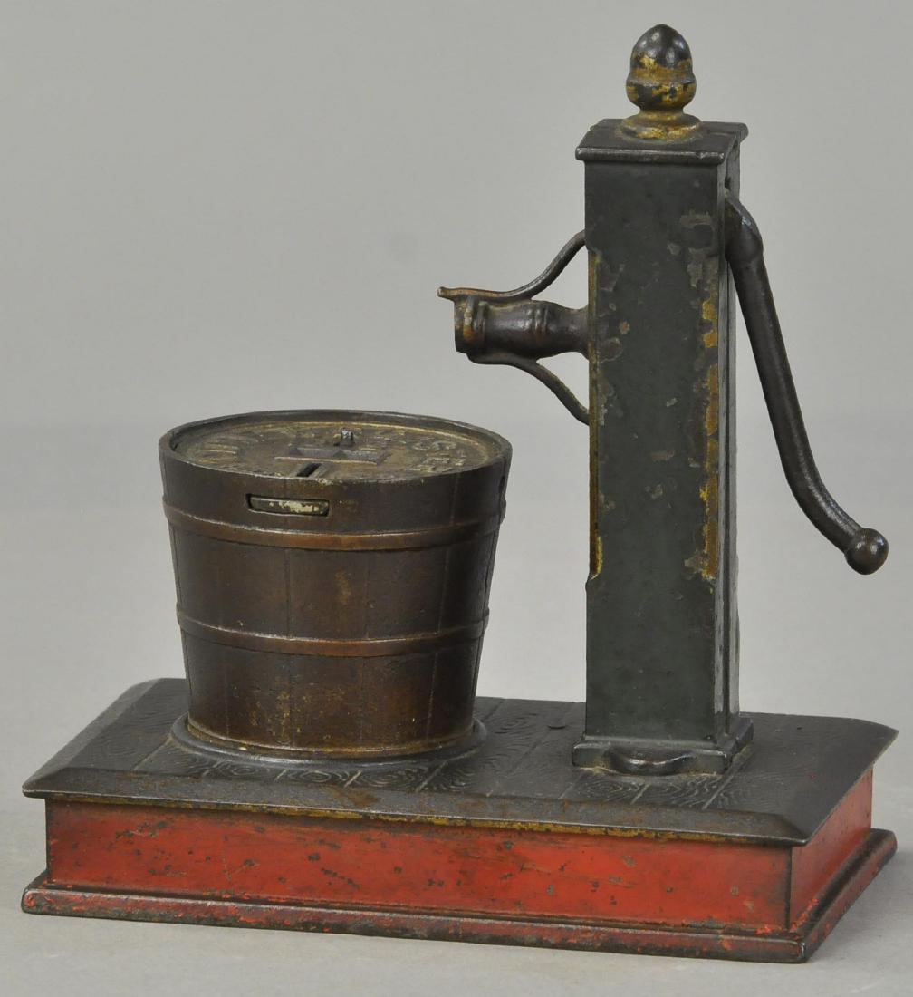 PUMP AND BUCKET MECHANICAL BANK (1 of 3)