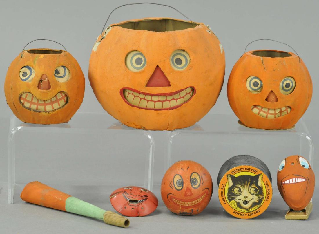 SEVEN EARLY HALLOWEEN ITEMS (1 of 3)