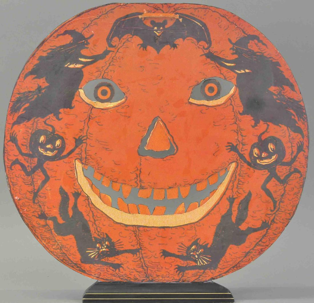 JACK-0-LANTERN FIRE SCREEN- Contemporary (1 of 3)