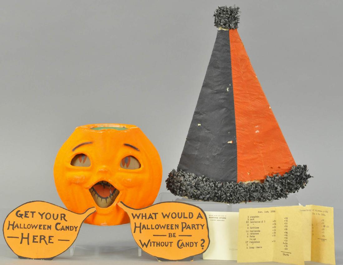 GROUP OF HALLOWEEN SALES STIMULATORS FROM 1936 DIS (1 of 2)