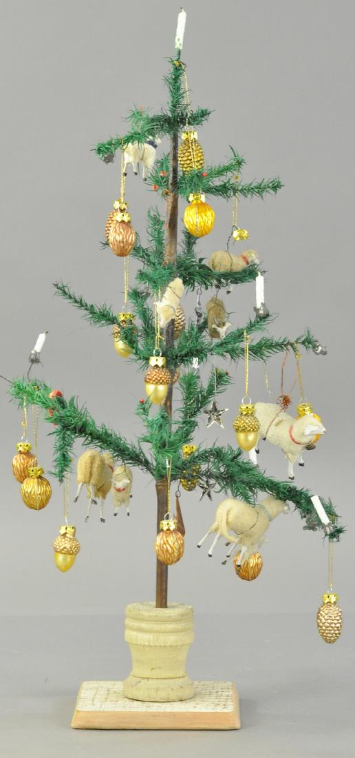 WONDERFUL CANDLE TIP FEATHER TREE (1 of 3)