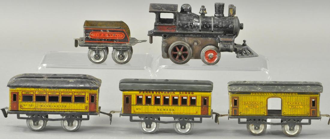 EARLY IVES PASSENGER SET (1 of 4)