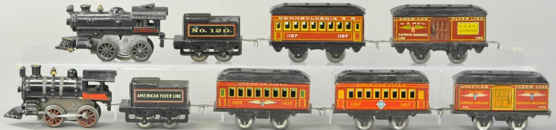 TWO AMERICAN FLYER PASSENGER SETS (1 of 3)
