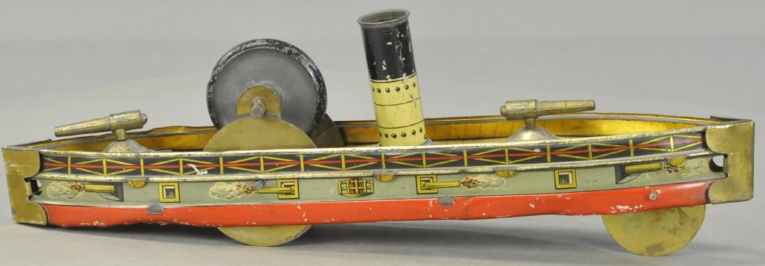 LARGE HESS FLYWHEEL DRIVEN BATTLESHIP (1 of 3)