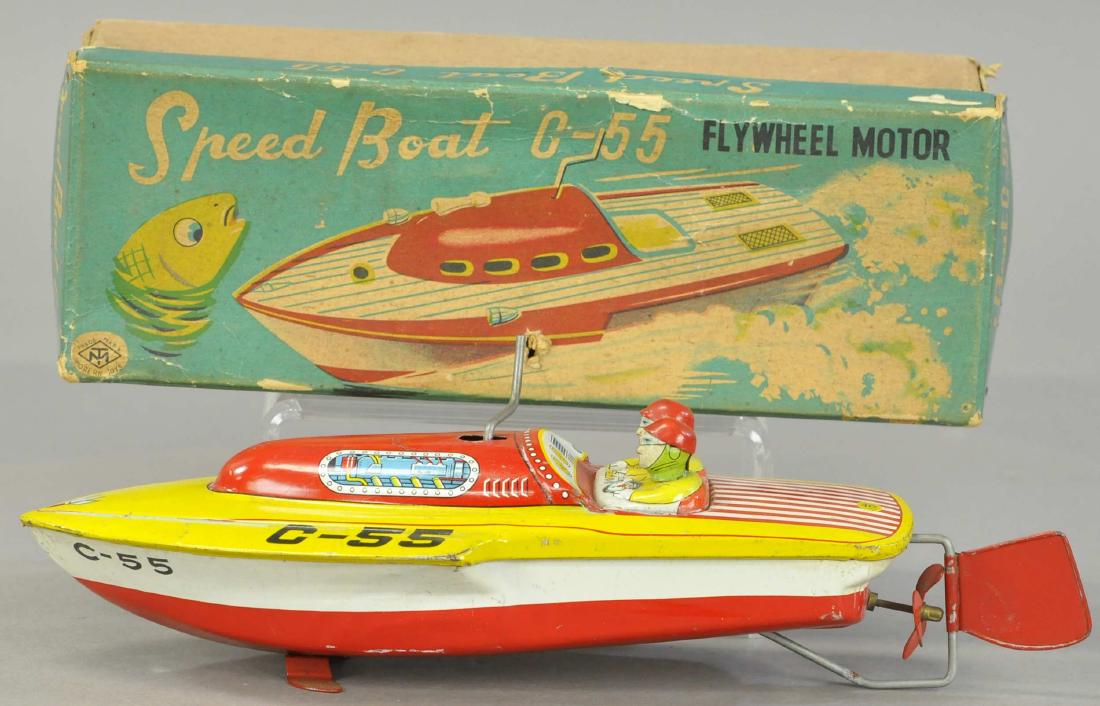 BOXED JAPANESE SPEEDBOAT C-55 (1 of 3)