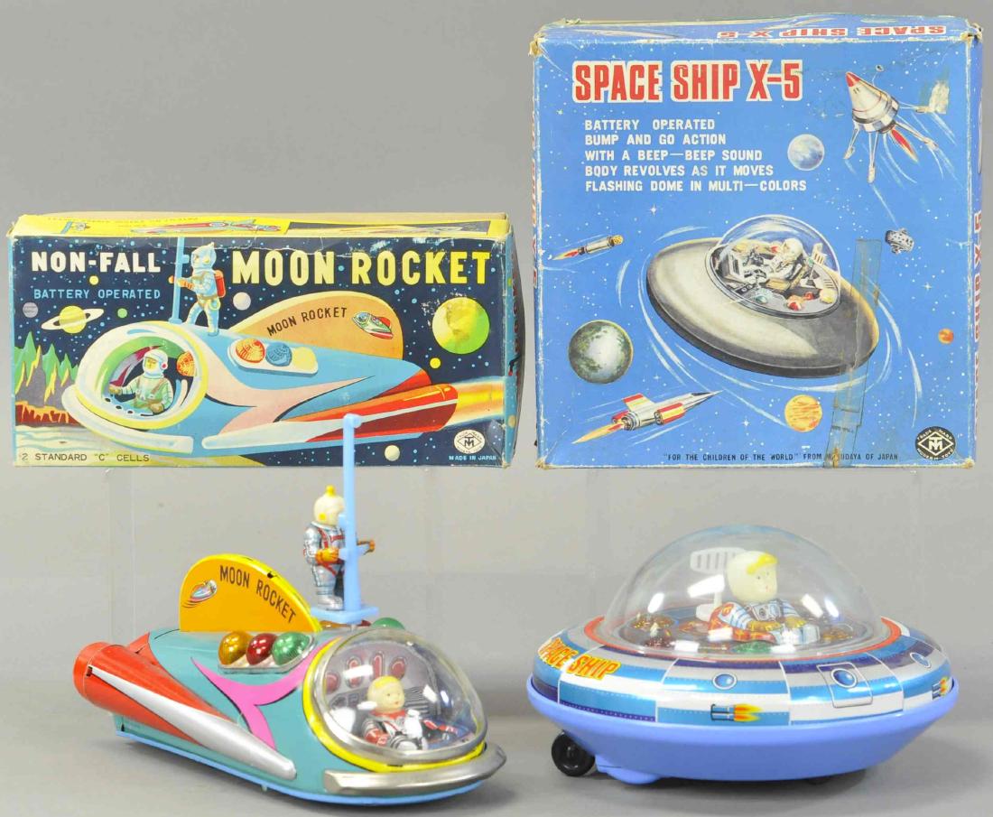 MODERN TOYS MOON ROCKET AND SPACE SHIP X-5 (1 of 3)