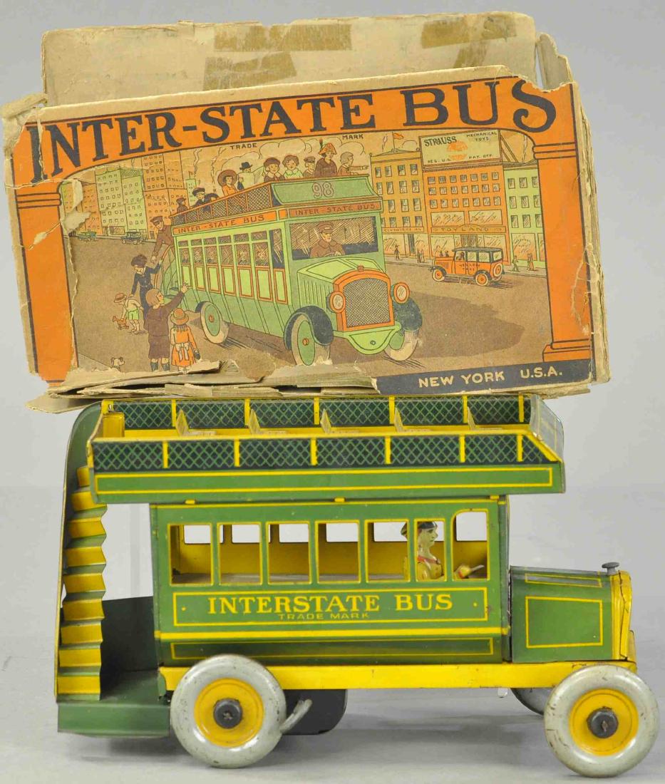 BOXED STRAUSS INTERSTATE BUS - GREEN VERSION (1 of 3)