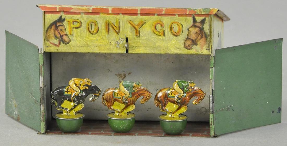 PONY GO HORSE RACE GAME W/ PARTIAL BOX (1 of 4)