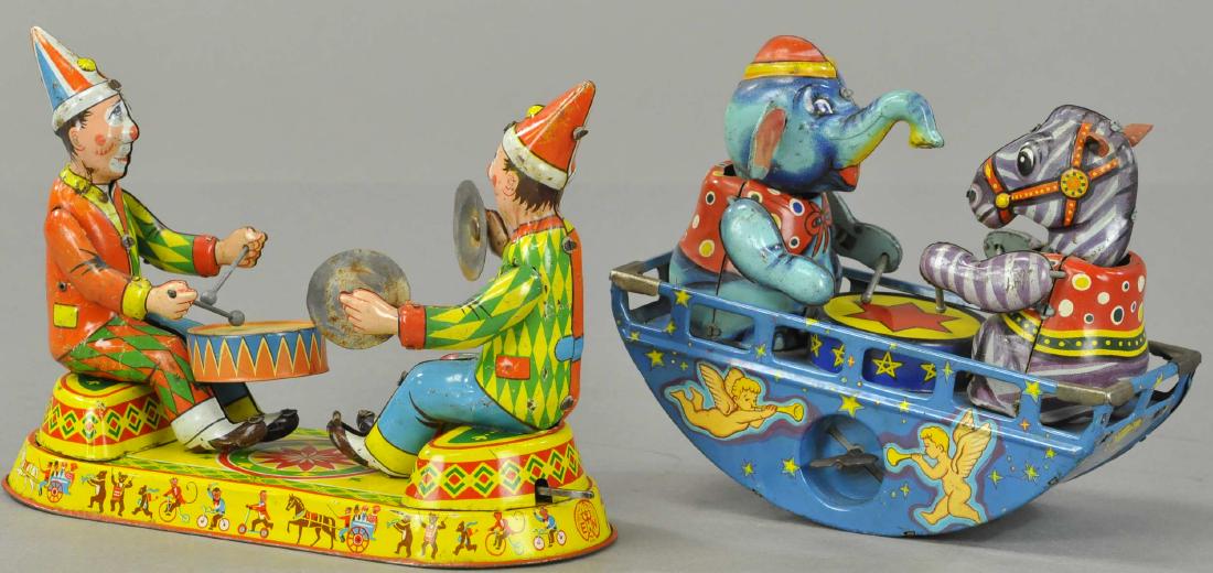 PAIR OF JAPANESE WIND-UP TOYS (1 of 3)