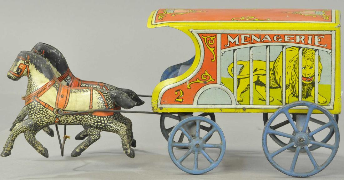 CONVERSE MENAGERIE HORSE DRAWN WAGON (1 of 3)