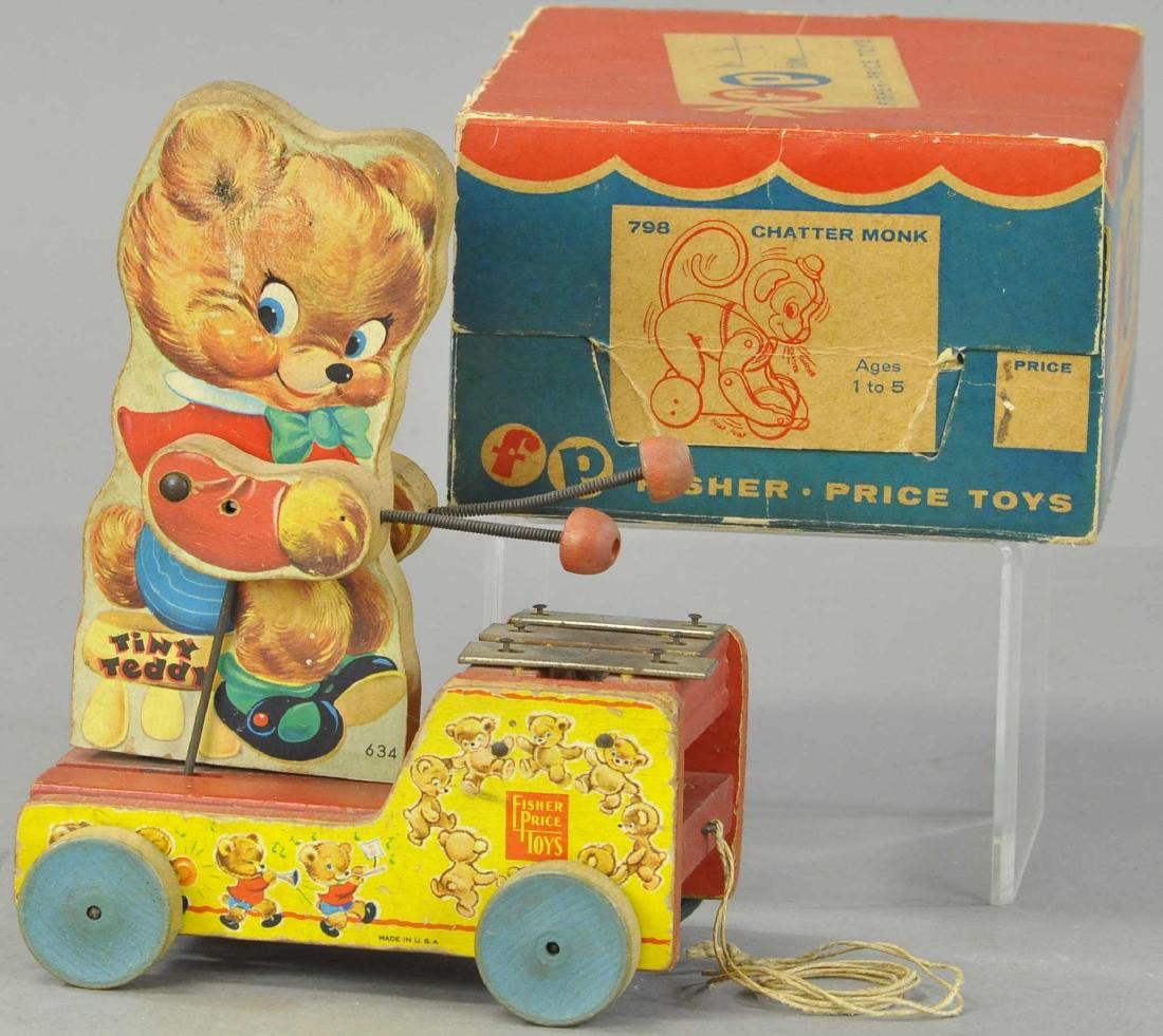 BOXED FISHER PRICE TINY TEDDY (1 of 3)
