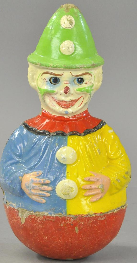 LARGE SCHOENHUT CLOWN ROLY POLY (1 of 3)