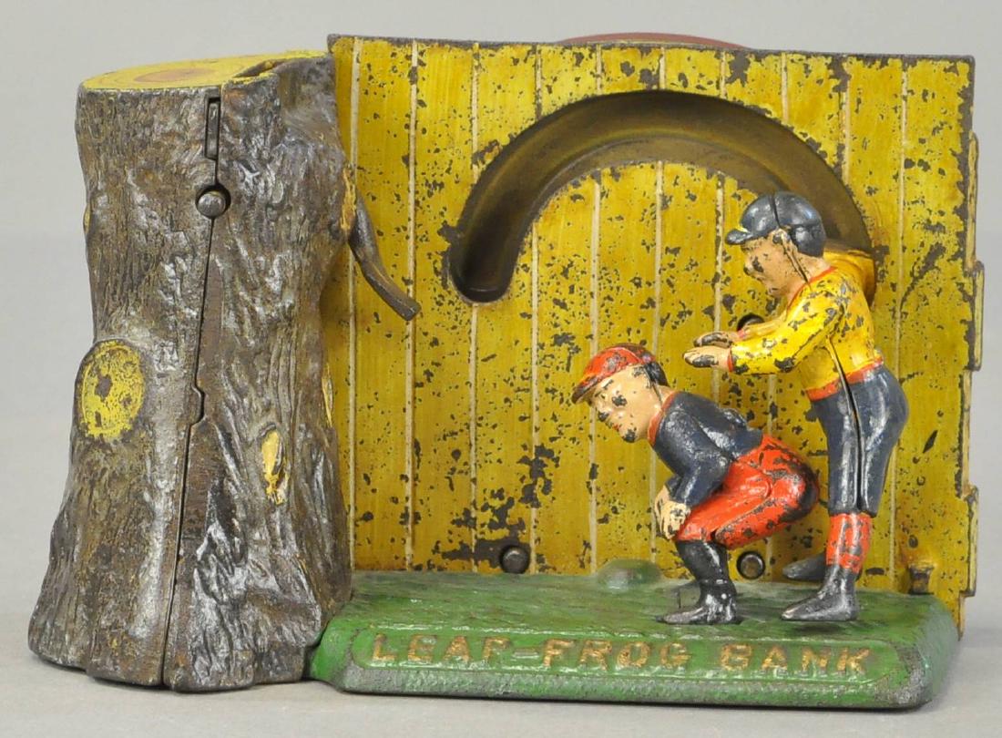 LEAP FROG BANK MECHANICAL BANK (1 of 5)