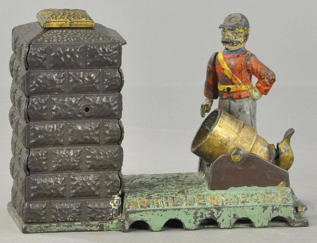 ARTILLERY MECHANICAL BANK - CONFEDERATE (1 of 3)