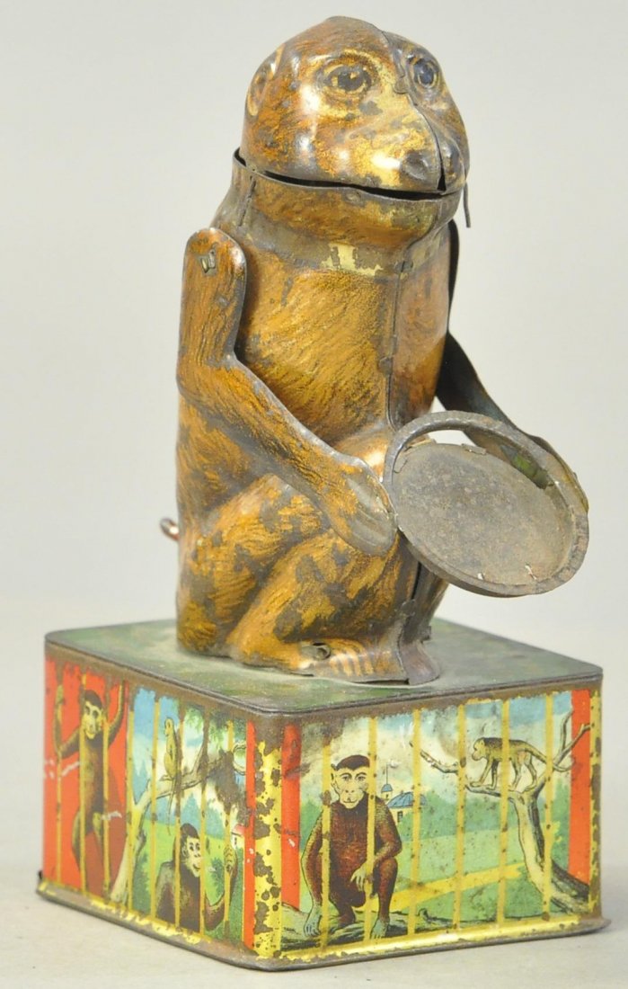 GERMAN TIN MONKEY TIPS TRAY (1 of 3)