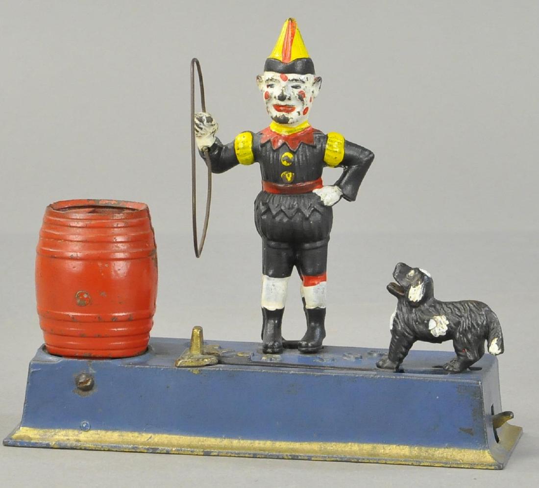HUBLEY TRICK DOG MECHANICAL BANK (1 of 3)