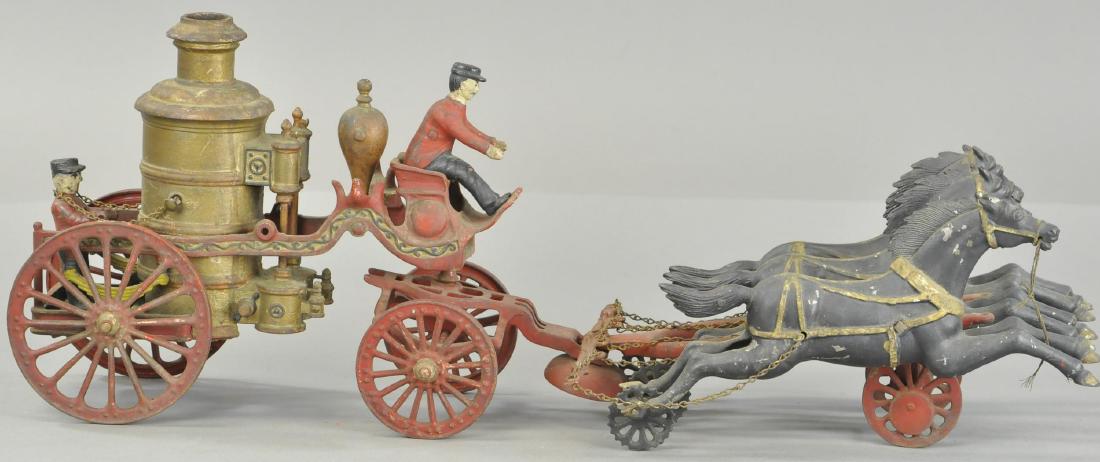 IDEAL MFG HORSE DRAWN FIRE PUMPER (1 of 3)