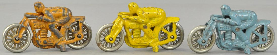 LOT OF THREE HUBLEY SPEED CYCLES (1 of 3)