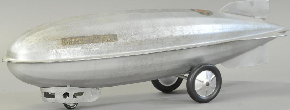 STEELCRAFT GRAF ZEPPELIN: 17. STEELCRAFT GRAF ZEPPELIN | Areas of overpaint throughout, decals appear original. | 25" l.