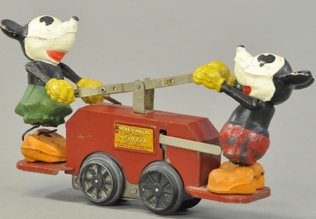LIONEL MICKEY MINNIE HANDCAR (1 of 2)
