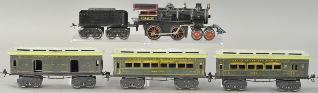 IVES NO. 25 LOCOMOTIVE PASSENGER SET (1 of 3)