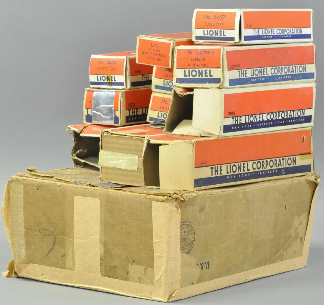 LOT OF LIONEL TRAIN BOXES (1 of 6)
