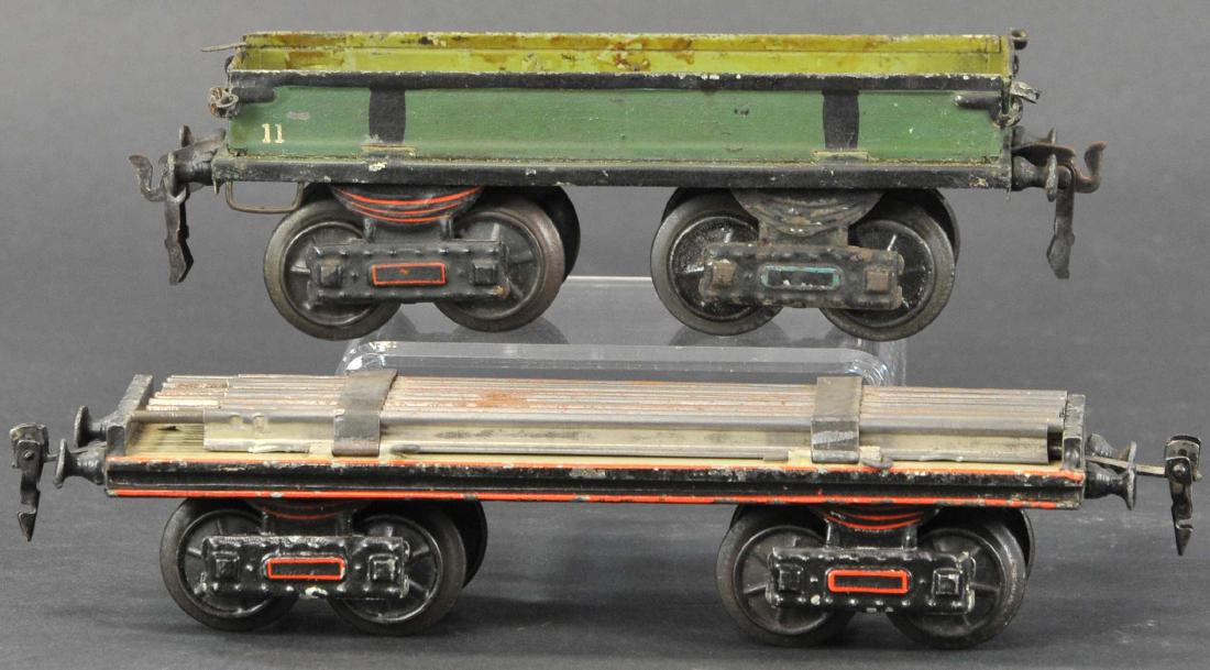 MARKLIN RAIL TRANSPORT FLAT CAR &FURNITURE GONDOLA (1 of 3)