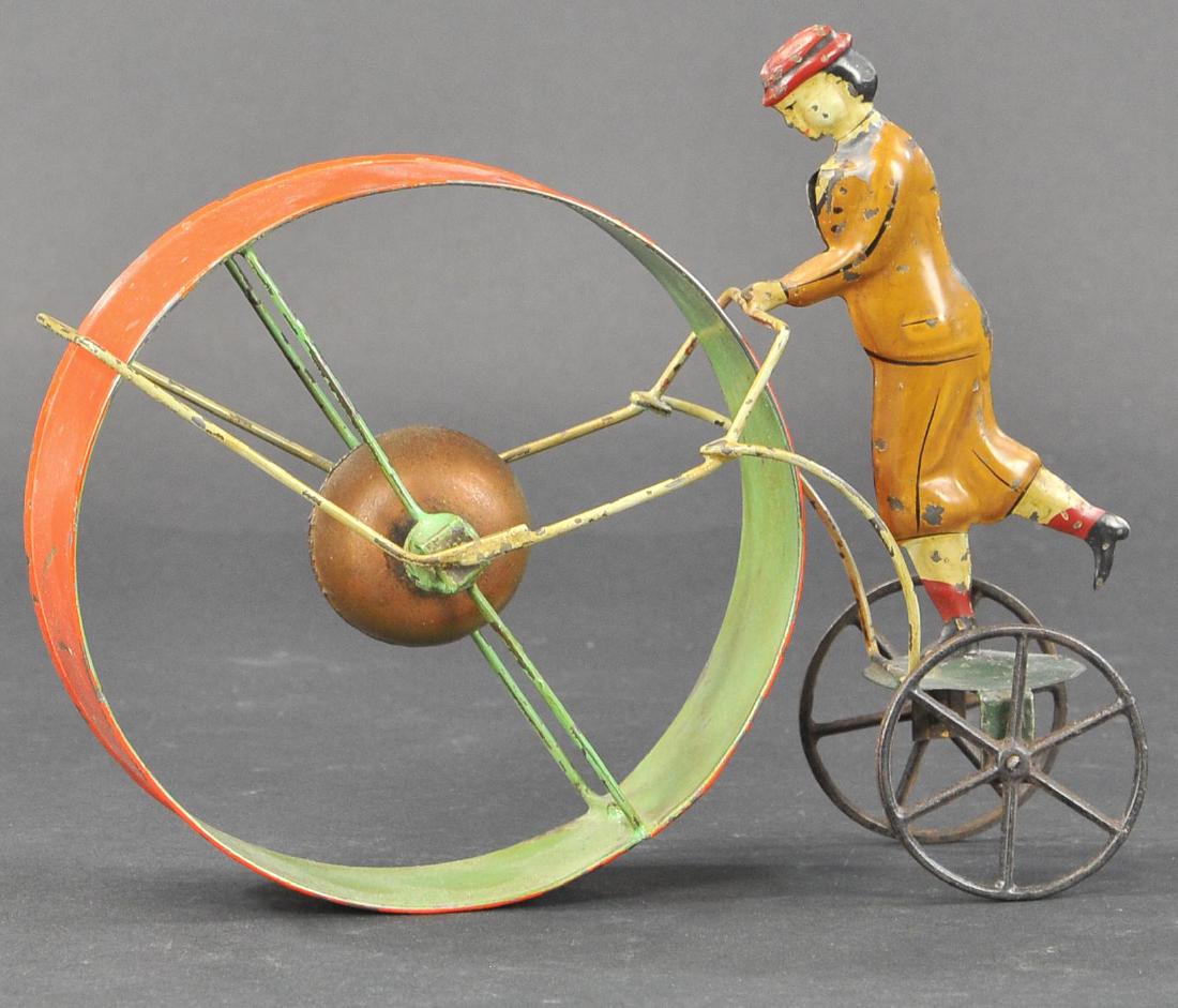 GEORGE BROWN SUFFRAGETTE AT HOOP BELL TOY (1 of 3)