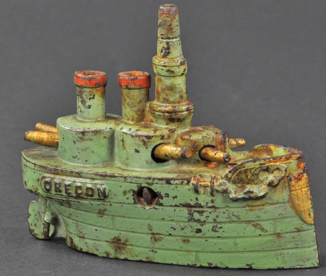 PAINTED BATTLESHIP OREGON STILL BANK (1 of 2)