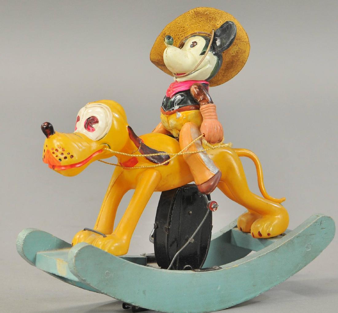 CELLULOID COWBOY MICKEY RIDING PLUTO (1 of 3)