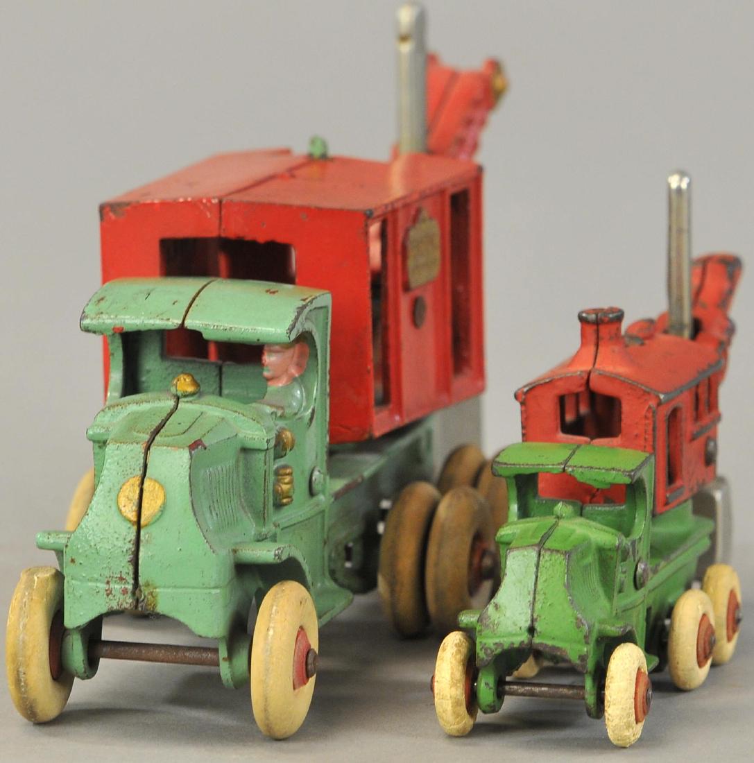 PAIR OF HUBLEY MACK STEAM SHOVELS (1 of 3)
