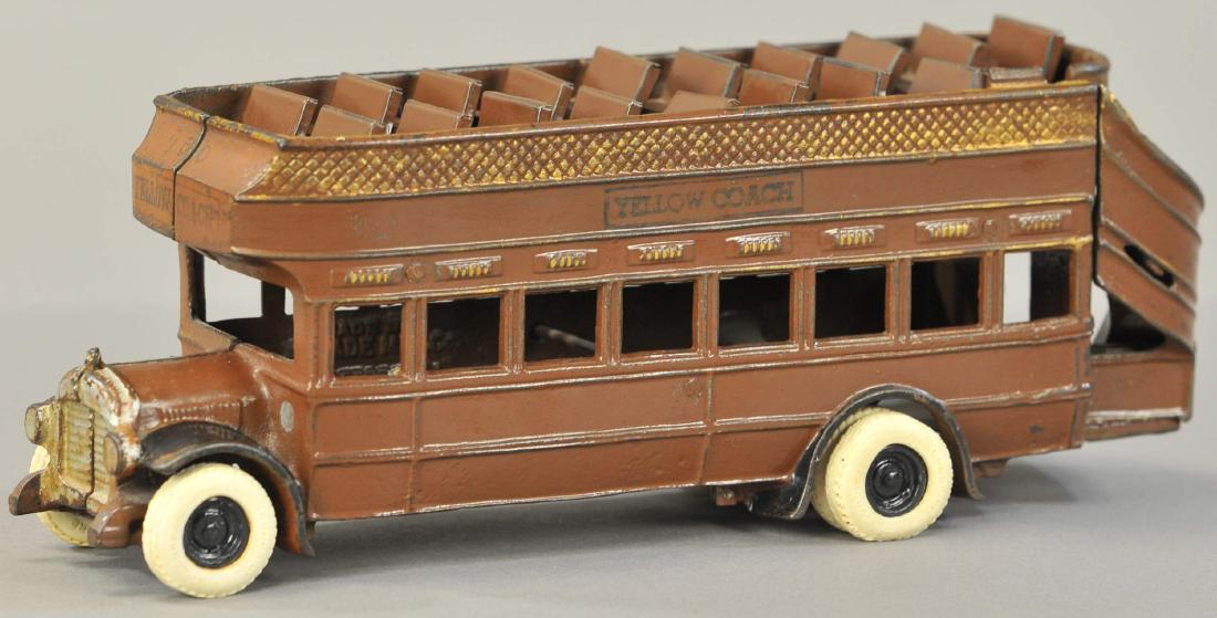 ARCADE YELLOW COACH DOUBLE DECKER BUS (1 of 3)