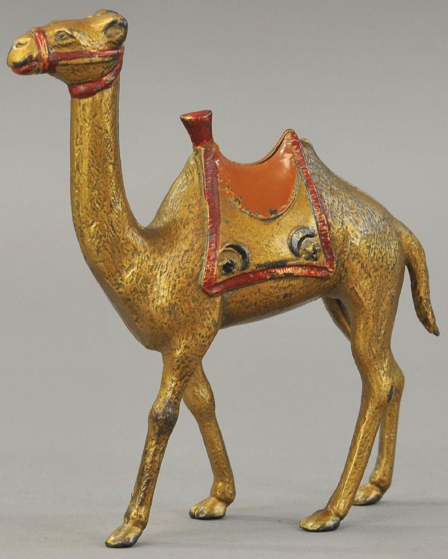 LARGE CAMEL STILL BANK - GOLD (1 of 3)