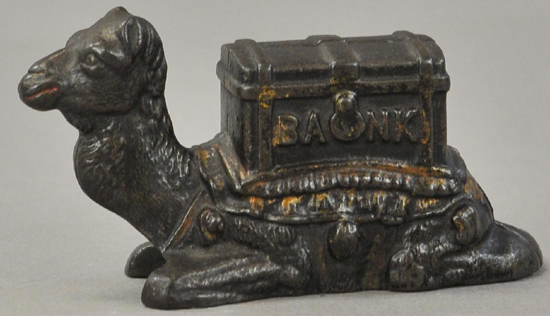 KNEELING CAMEL STILL BANK (1 of 3)